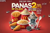 Promo McD: PaNas 2 Rp 25.000 & McFlurry Oreo Rp 4.000! Promo McD: PaNas 2 Rp 25.000 & McFlurry Oreo Rp 4.000!