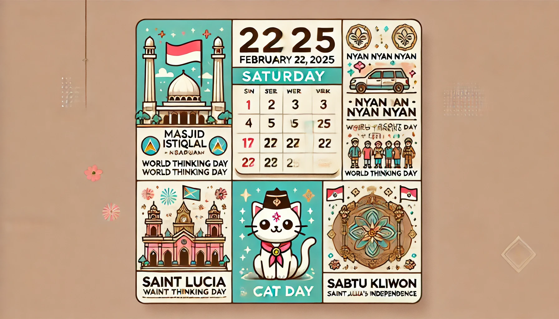 22 Februari 2025 Hari Apa Fakta Menarik & Peristiwa Penting