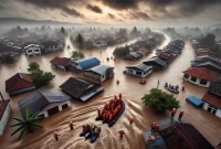 Banjir Besar Lampung: Ribuan Rumah Terendam, Warga Mengungsi Banjir Besar Lampung: Ribuan Rumah Terendam, Warga Mengungsi