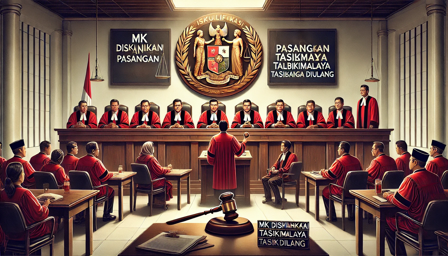 MK Diskualifikasi Pasangan Ade-Iip Pilbup Tasikmalaya MK Diskualifikasi Pasangan Ade-Iip Pilbup Tasikmalaya