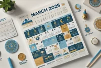 Kalender Maret 2025: Libur Panjang & Kejutan Besar!