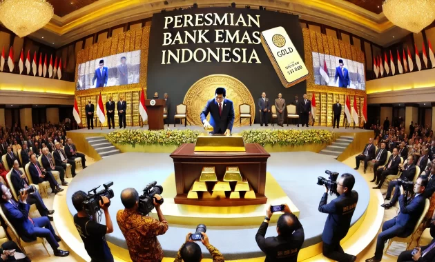 Prabowo Resmikan Bank Emas di Indonesia, Apa Dampaknya?