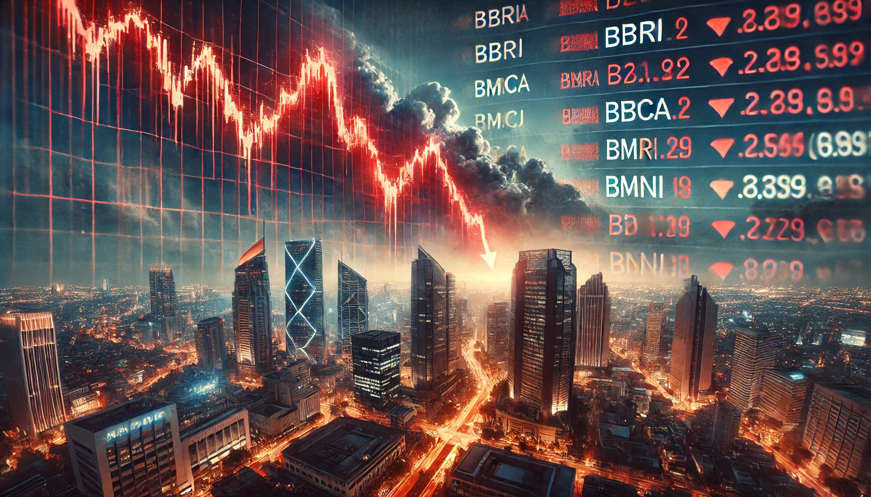 Saham Bank Jumbo Rontok, BBRI Anjlok 5,2% Akhir Sesi I